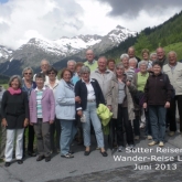 Lech Wandertour mit Rainer 29.06. - 04.07.2013